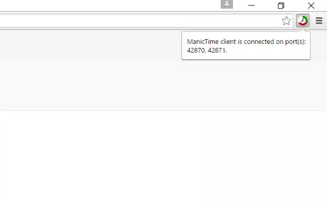 ManicTime Url Tracker  from Chrome web store to be run with OffiDocs Chromium online