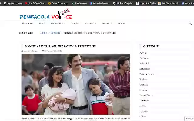 Manuela Escobar Net Worth from Chrome web store to be run with OffiDocs Chromium online Manuela Escobar Net Worth from Chrome web store to be run with OffiDocs Chromium online
