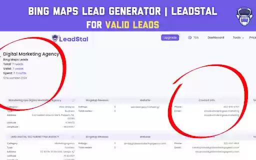 Maps Scraper | Leads Extractor by LeadStal  from Chrome web store to be run with OffiDocs Chromium online