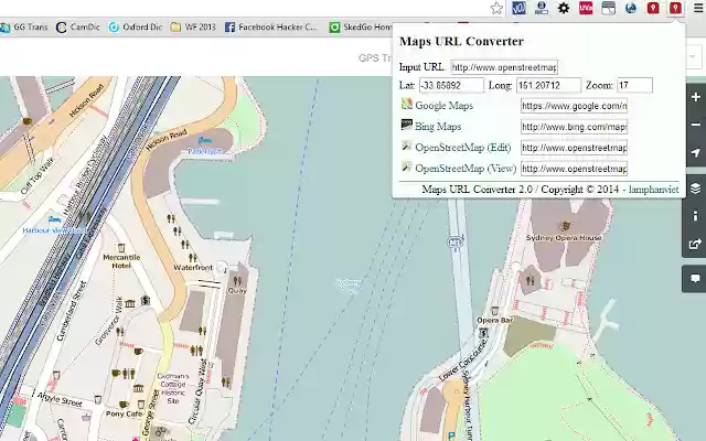 Maps URL Converter from Chrome web store to be run with OffiDocs Chromium online Maps URL Converter from Chrome web store to be run with OffiDocs Chromium online
