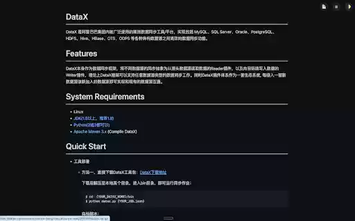 MarkdownEye  from Chrome web store to be run with OffiDocs Chromium online