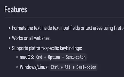 Markdown Formatter using Prettier  from Chrome web store to be run with OffiDocs Chromium online Markdown Formatter using Prettier  from Chrome web store to be run with OffiDocs Chromium online