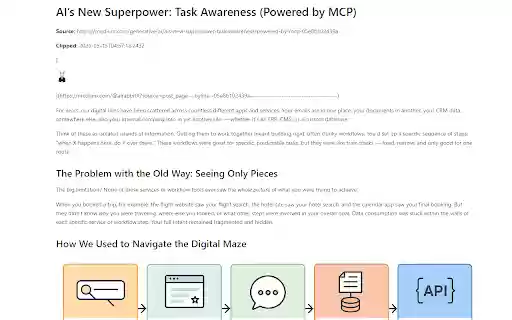 Markdown Page Clipper  from Chrome web store to be run with OffiDocs Chromium online