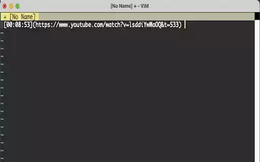 Markdown Timestamp from Videos  from Chrome web store to be run with OffiDocs Chromium online