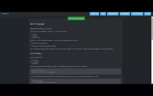 Markdown to PDF  from Chrome web store to be run with OffiDocs Chromium online