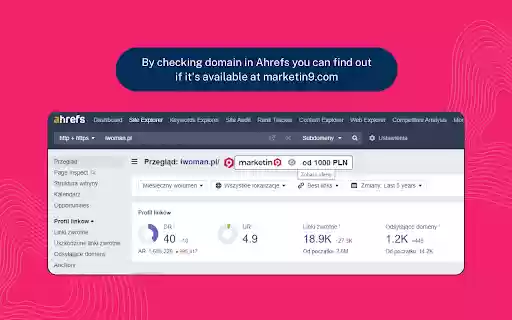 Marketin9  from Chrome web store to be run with OffiDocs Chromium online