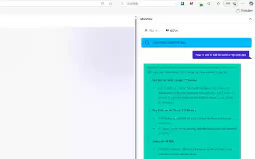 Markflow  from Chrome web store to be run with OffiDocs Chromium online