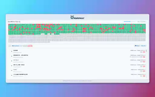 MarkMagic Effortless Bookmark Manager  from Chrome web store to be run with OffiDocs Chromium online