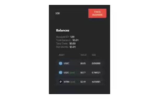 Mars Credit Account Extension  from Chrome web store to be run with OffiDocs Chromium online