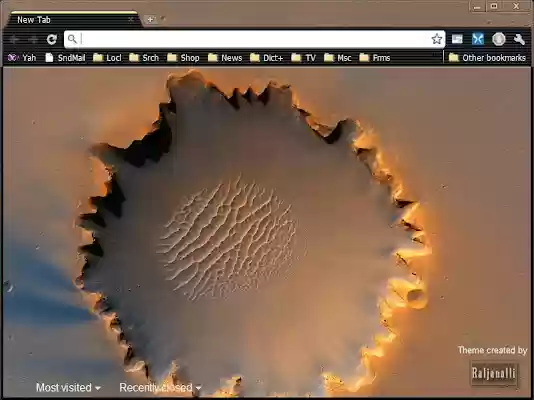 MarsVictoria 1920 OpticWhiteMarsCrater1 Theme  from Chrome web store to be run with OffiDocs Chromium online