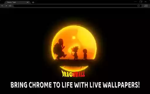 Master Roshi Goku Krillin Live Wallpaper  from Chrome web store to be run with OffiDocs Chromium online