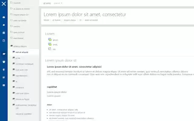 Material Moodle  from Chrome web store to be run with OffiDocs Chromium online