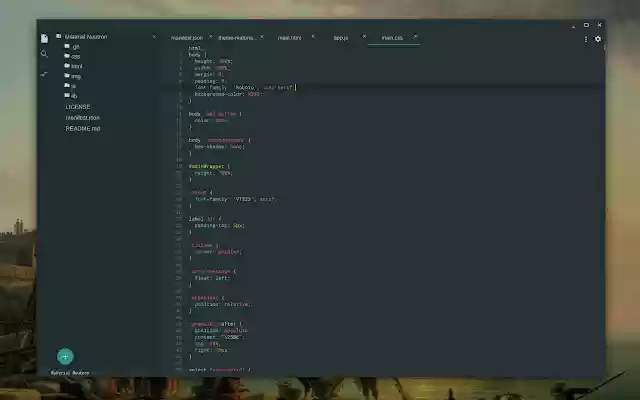 Material Neutron  from Chrome web store to be run with OffiDocs Chromium online