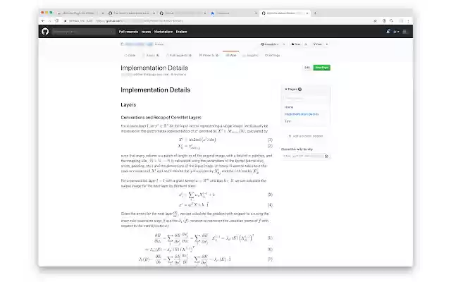 MathJax Plugin for Github  from Chrome web store to be run with OffiDocs Chromium online