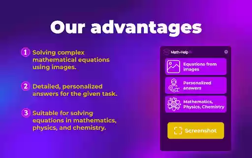 Math Problem Solver  from Chrome web store to be run with OffiDocs Chromium online