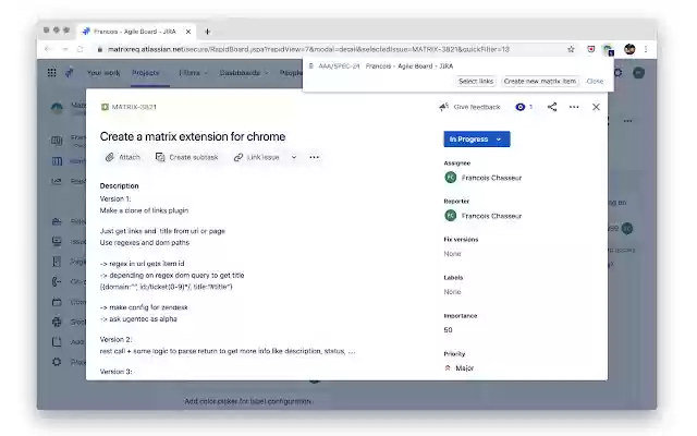 MatrixReq Extension from Chrome web store to be run with OffiDocs Chromium online MatrixReq Extension from Chrome web store to be run with OffiDocs Chromium online