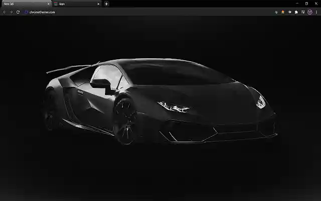 Matte Black Lamborghini  from Chrome web store to be run with OffiDocs Chromium online