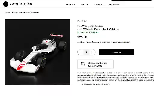 Mattel Creations Item Quantity Checker  from Chrome web store to be run with OffiDocs Chromium online