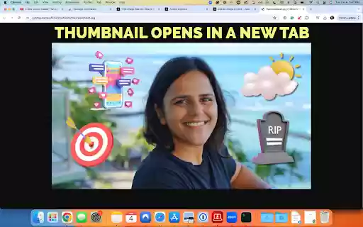 Maximum resolution YouTube thumbnail!  from Chrome web store to be run with OffiDocs Chromium online