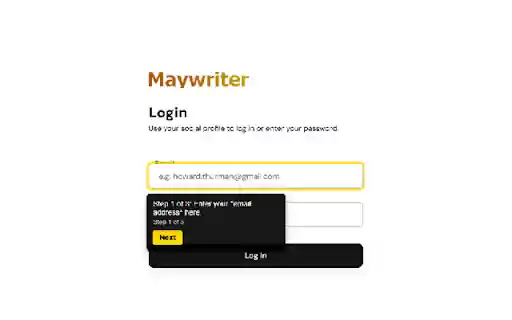 Maywriter Assistant from Chrome web store to be run with OffiDocs Chromium online Maywriter Assistant from Chrome web store to be run with OffiDocs Chromium online