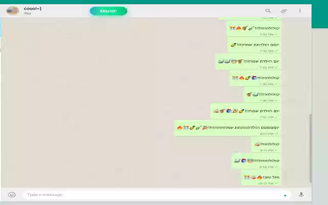 Mazaltov  from Chrome web store to be run with OffiDocs Chromium online