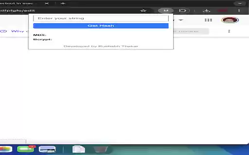 MD5  Laravel Bcrypt Hasher  from Chrome web store to be run with OffiDocs Chromium online