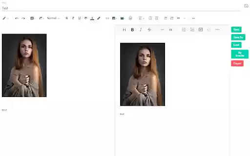 mdblogger  from Chrome web store to be run with OffiDocs Chromium online
