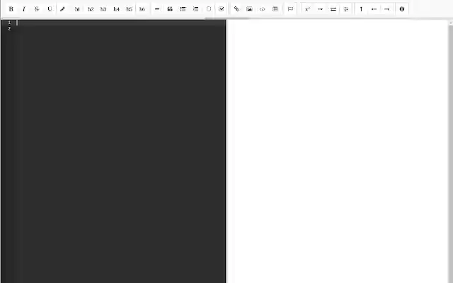 MdPress++  from Chrome web store to be run with OffiDocs Chromium online