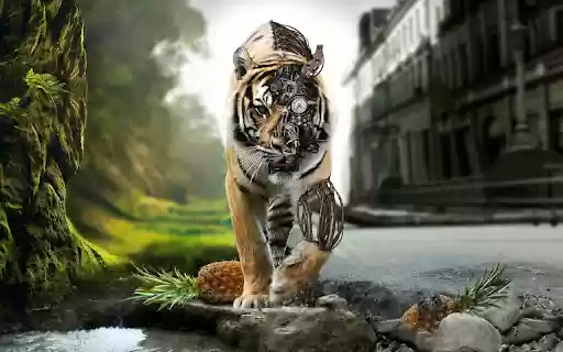 Mechanical Tiger  from Chrome web store to be run with OffiDocs Chromium online