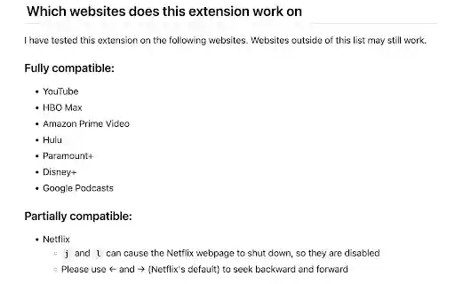Media Controller  from Chrome web store to be run with OffiDocs Chromium online