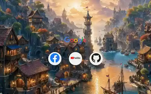Medieval Sunset Haven  from Chrome web store to be run with OffiDocs Chromium online