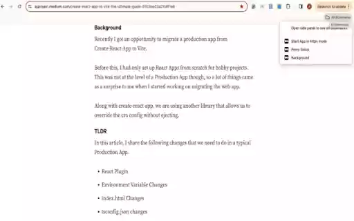 Medium Charged  from Chrome web store to be run with OffiDocs Chromium online