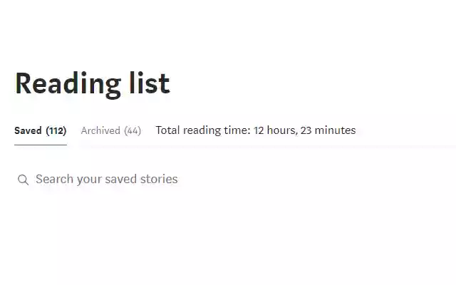 Medium Total Reading Time  from Chrome web store to be run with OffiDocs Chromium online