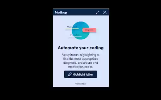 Medloop  from Chrome web store to be run with OffiDocs Chromium online