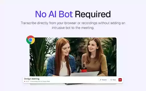 Meetia.io Meetings and Calls AI Assistant  from Chrome web store to be run with OffiDocs Chromium online