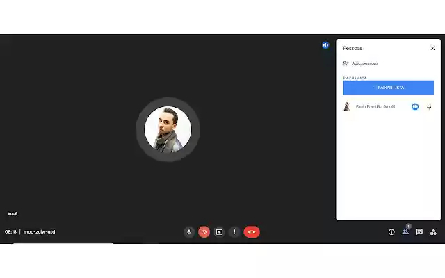 Meet List  from Chrome web store to be run with OffiDocs Chromium online