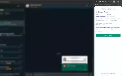 Menu Integrado WhatsApp  from Chrome web store to be run with OffiDocs Chromium online