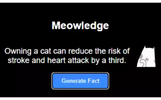 Meowledge from Chrome web store to be run with OffiDocs Chromium online Meowledge from Chrome web store to be run with OffiDocs Chromium online