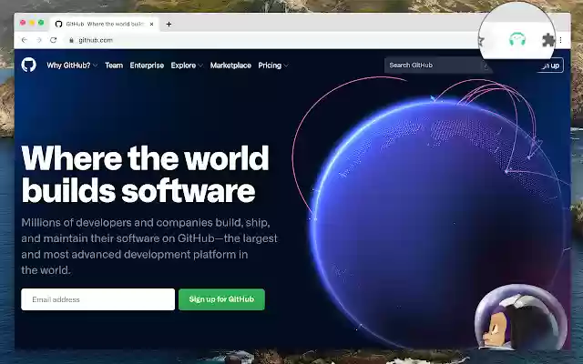 mercat  from Chrome web store to be run with OffiDocs Chromium online