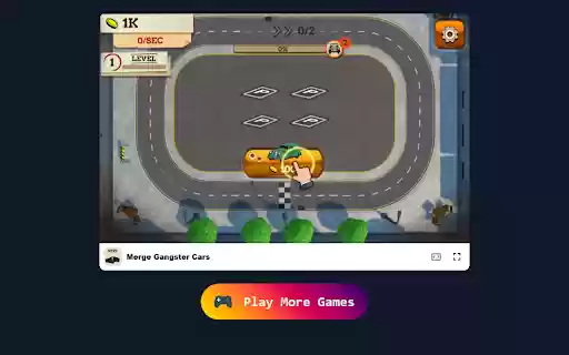 Merge Gangster Cars Game Merge, Upgrade, and Dominate the Streets!  from Chrome web store to be run with OffiDocs Chromium online