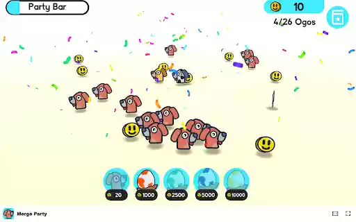 Merge Party Game Merge Ogos and spark a celebration! from Chrome web store to be run with OffiDocs Chromium online Merge Party Game Merge Ogos and spark a celebration! from Chrome web store to be run with OffiDocs Chromium online