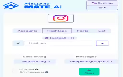 Message Mate Ai  from Chrome web store to be run with OffiDocs Chromium online