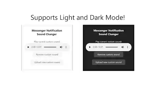 Messenger Notification Sound Changer  from Chrome web store to be run with OffiDocs Chromium online