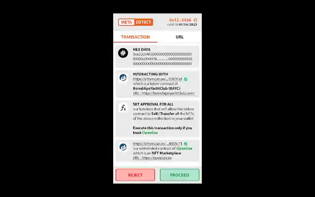 MetaDetect from Chrome web store to be run with OffiDocs Chromium online MetaDetect from Chrome web store to be run with OffiDocs Chromium online