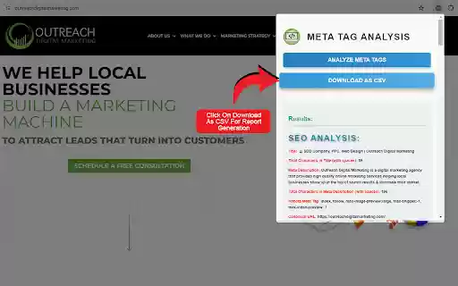 Meta Mine  from Chrome web store to be run with OffiDocs Chromium online
