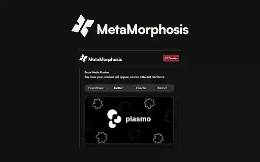Metamorphosis  from Chrome web store to be run with OffiDocs Chromium online