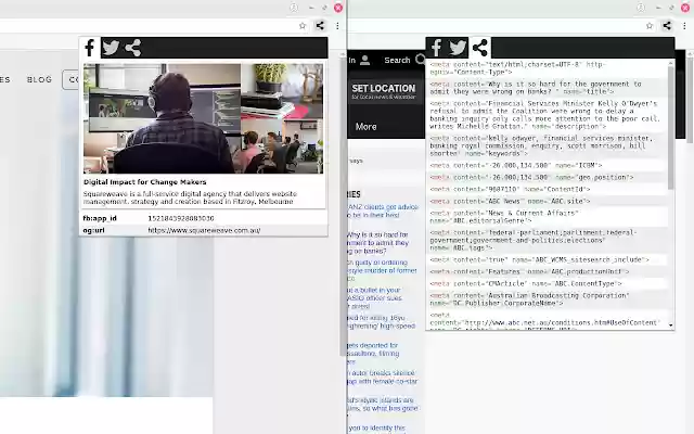 metaview  from Chrome web store to be run with OffiDocs Chromium online