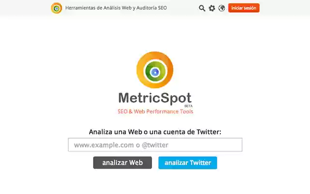 MetricSpot  from Chrome web store to be run with OffiDocs Chromium online