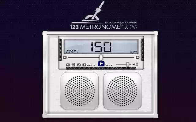 Metronome  from Chrome web store to be run with OffiDocs Chromium online