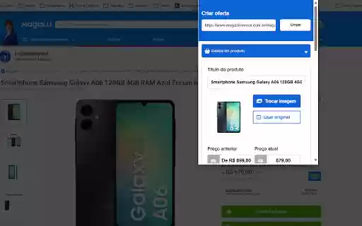 Meu Banner  from Chrome web store to be run with OffiDocs Chromium online
